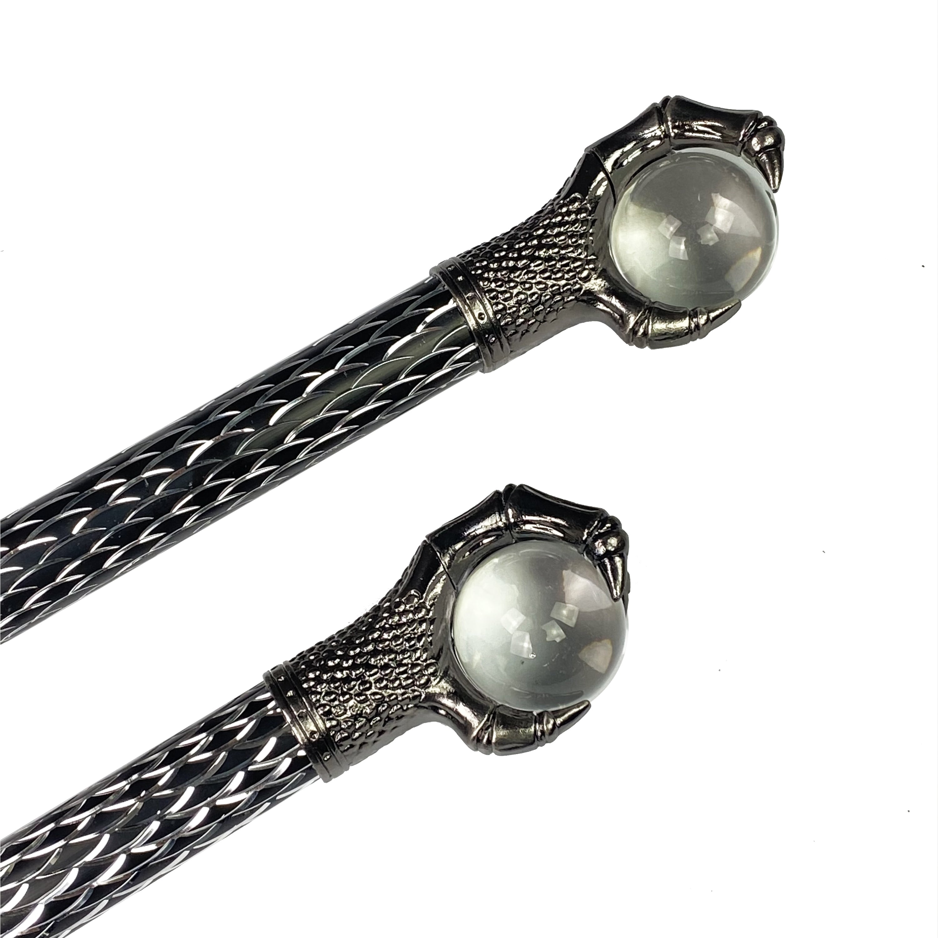 29 3/4" Double Blade Dagger with crystal ball claw