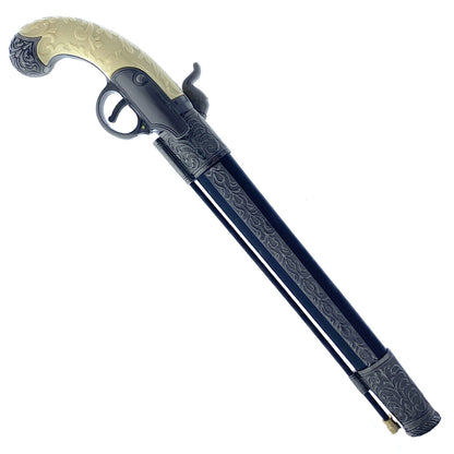 Wholesale Gun Dagger with Holster – Revolver-Inspired Decorative Blade