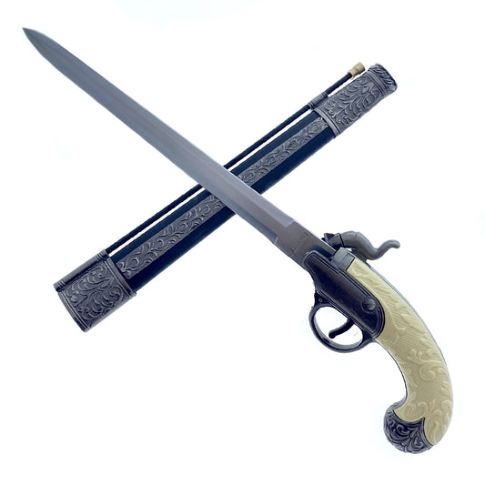 15 1/2" Gun dagger with Holster
