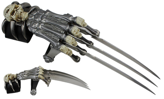 17" Metal Skeleton Hand Claw