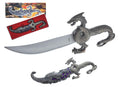 Fantasy Dragon 10" Dagger Purple Fitting