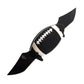 2" Twin Blades Black Football Pocket Knife