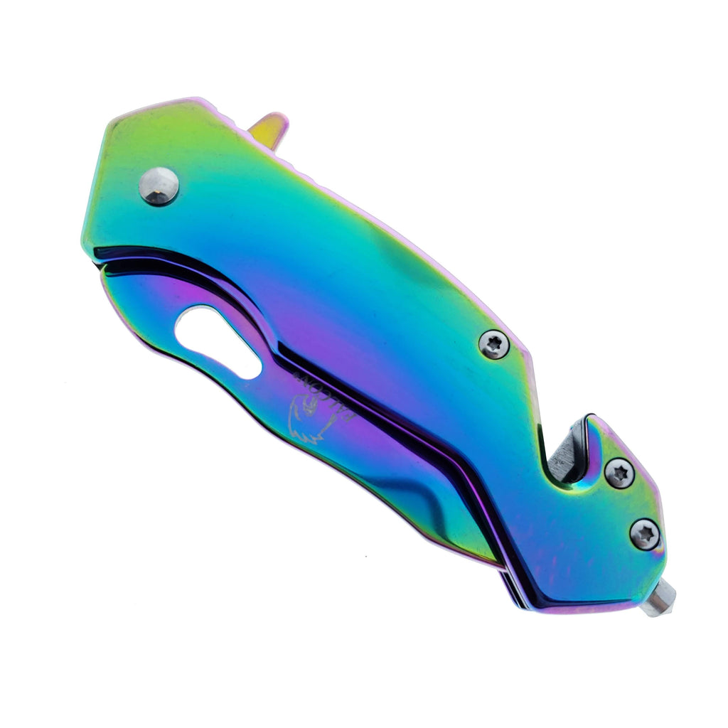 Falcon Rainbow Spring Assisted Pocket Knife