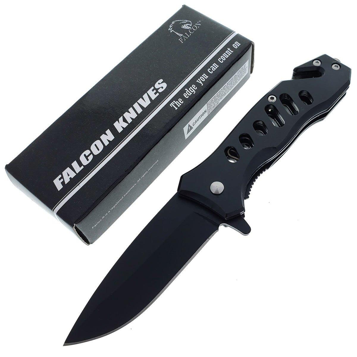 2" Black Blade / Black Handle / Assisted Knife