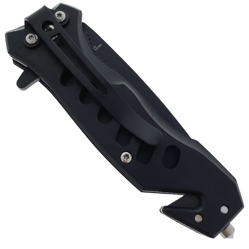 2" Black Blade / Black Handle / Assisted Knife