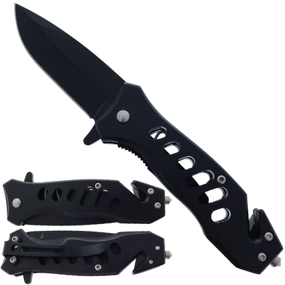2" Black Blade / Black Handle / Assisted Knife