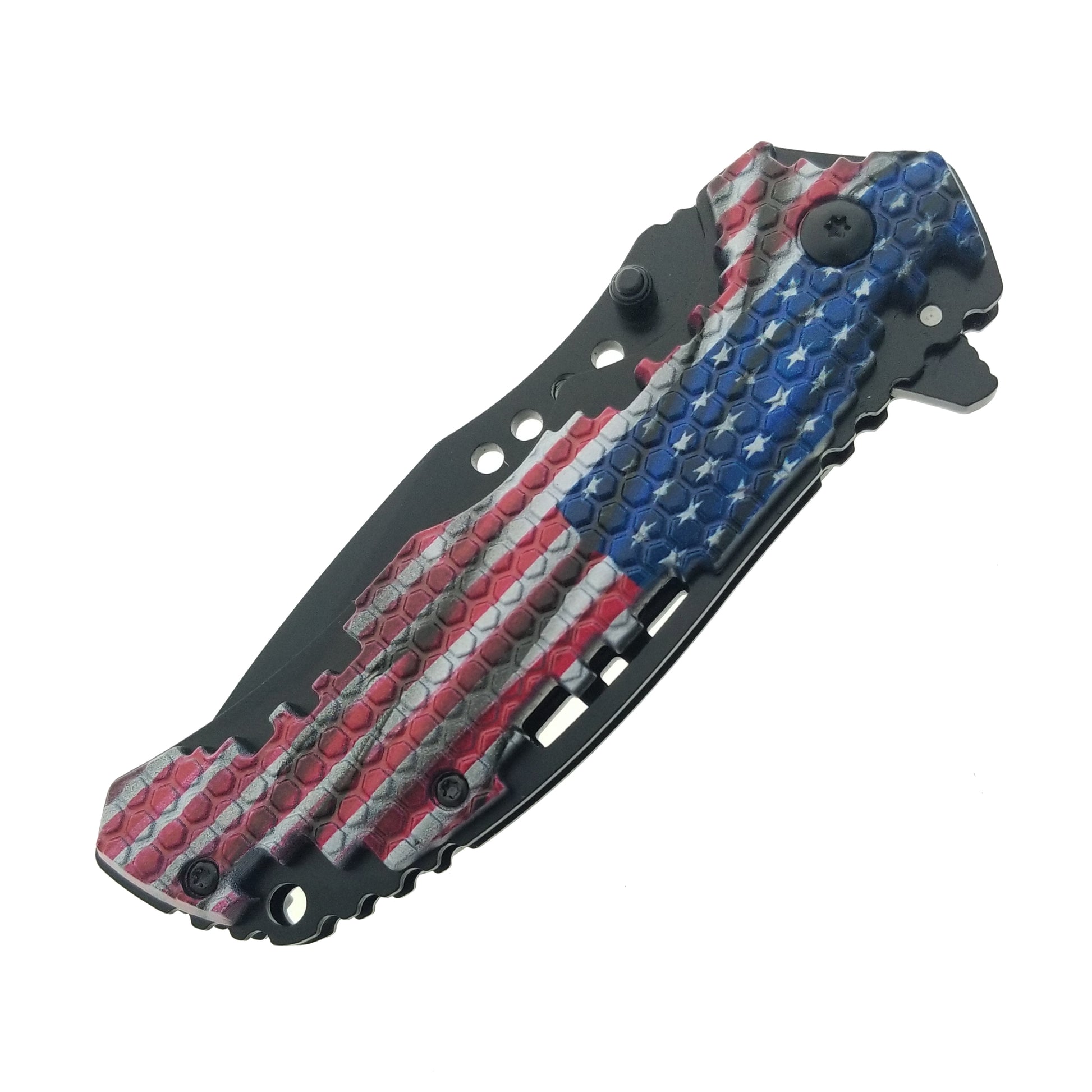 Wholesale Pocket Knives Distributor - US Flag Pocket Knife In Bulk 