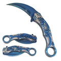 Falcon Claw Blade Spring Assisted Pocket Knife