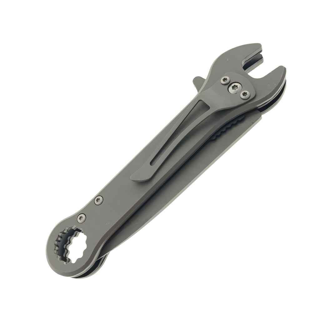 3" Gray Blade / Gray Tool Style Handle / Assisted Knife