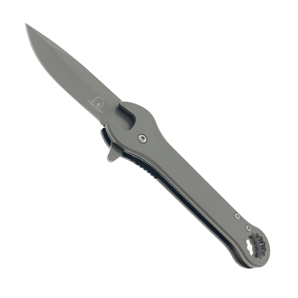 3" Gray Blade / Gray Tool Style Handle / Assisted Knife