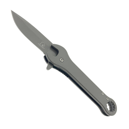 3" Gray Blade / Gray Tool Style Handle / Assisted Knife