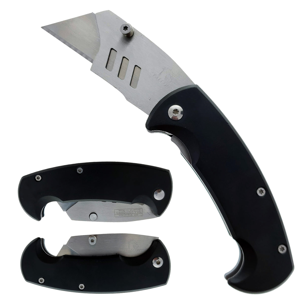 Falcon 6" Folding Knife with 3 Spare Blades