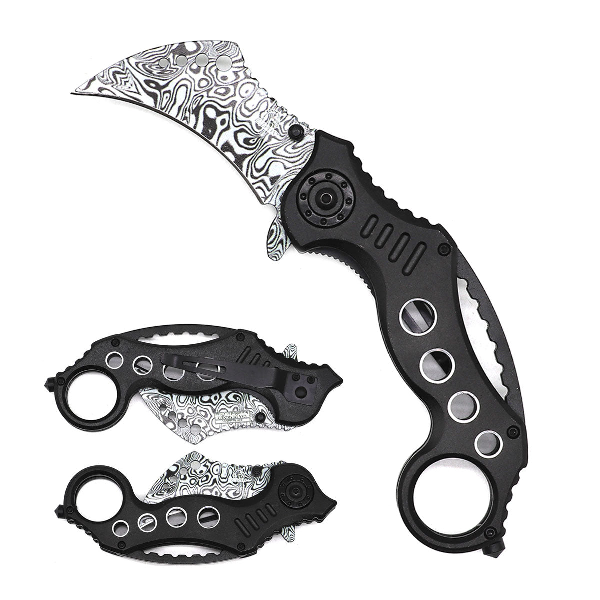 7 1/2" Overall Knife w/Glass Breaker