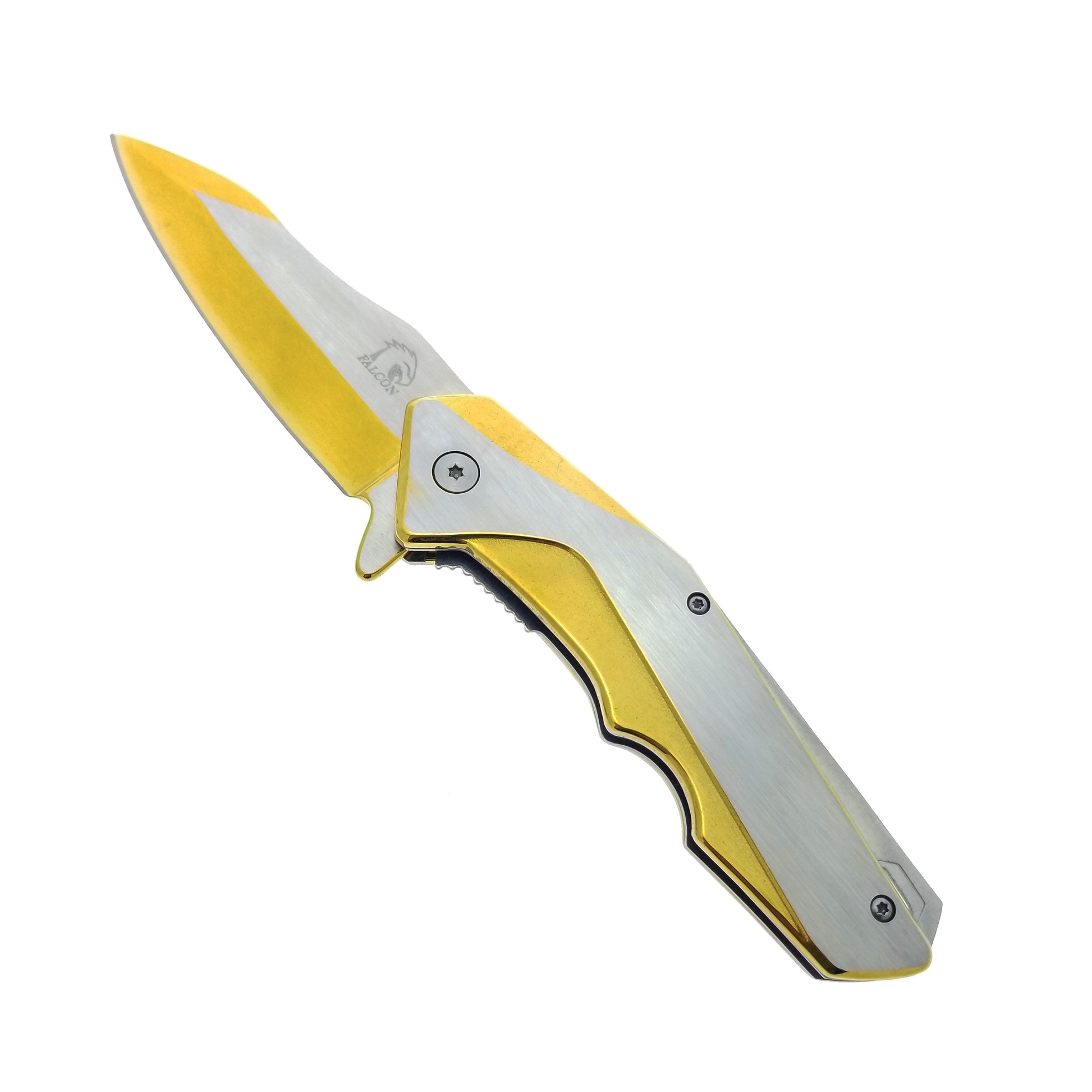 Shop Falcon Gold Pocket Knife Wholesale Prices - Pacific Solution.