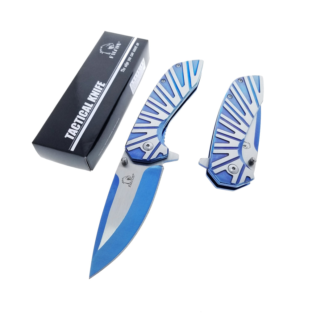 3" Blue Blade / Blue Handle / Assisted Knife