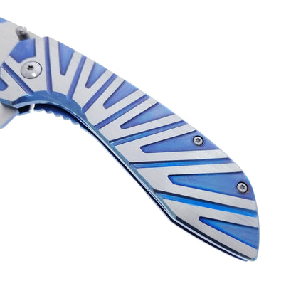 3" Blue Blade / Blue Handle / Assisted Knife