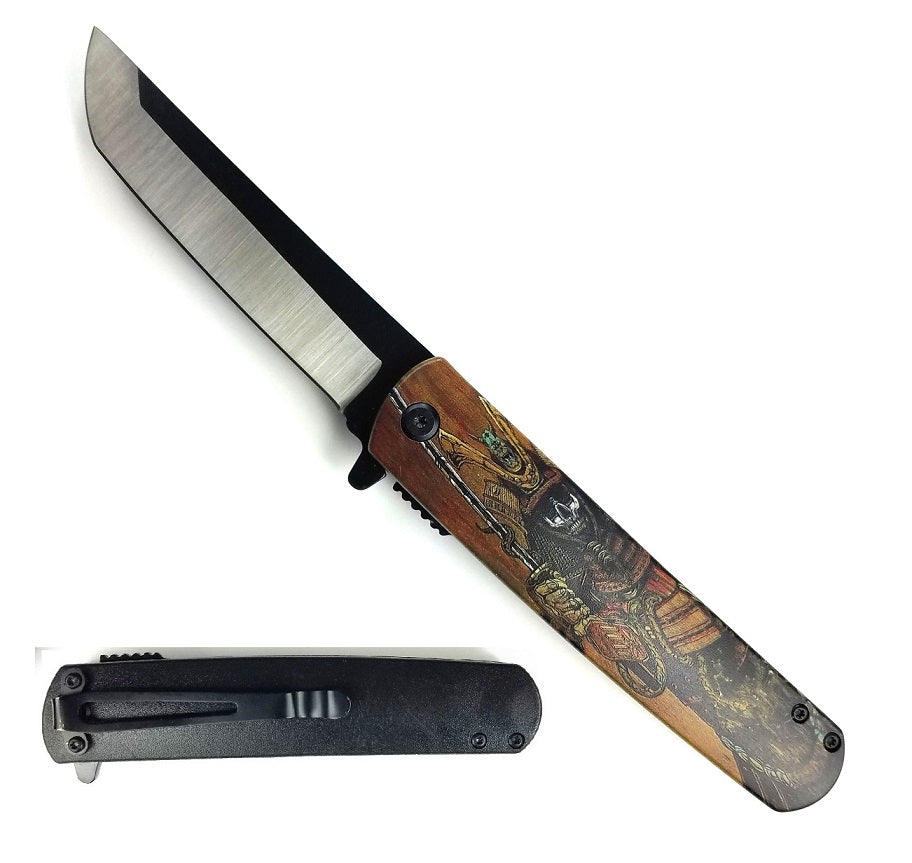 Wholesale Pocket Knives Distributor - Pocket Knife Samurai Design 