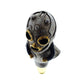 Steampunk Mask Walking Cane (Gold)