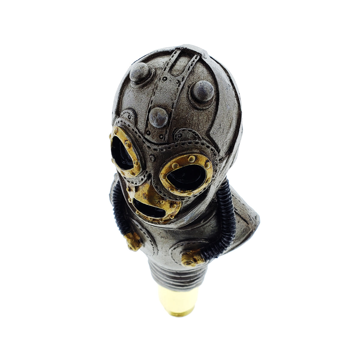 Steampunk Mask Walking Cane (Gold) – Pacific Solution
