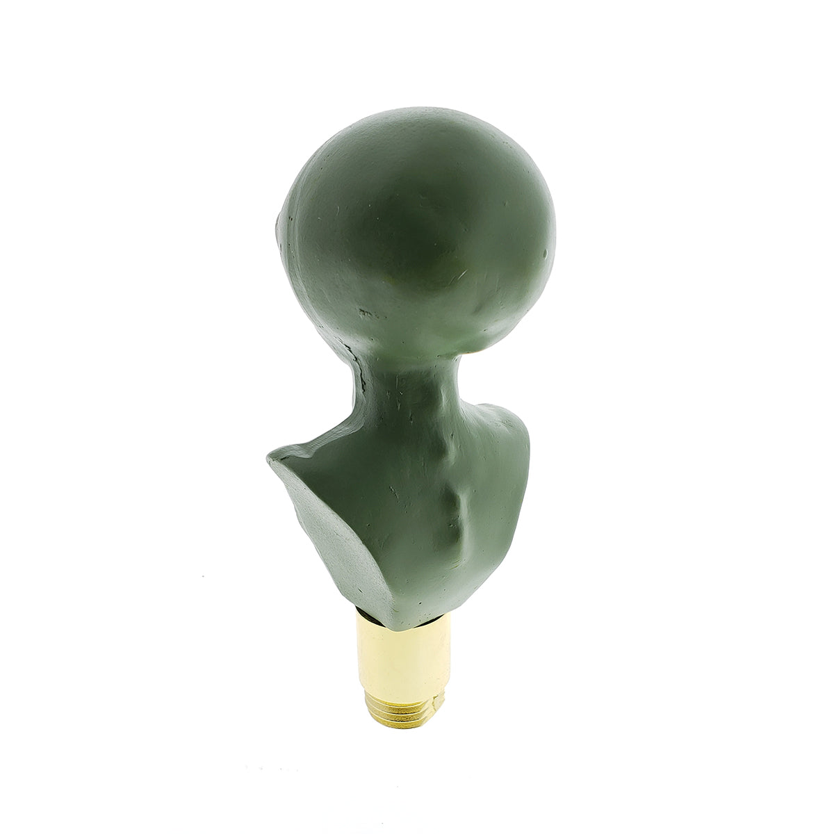 Green Alien Walking Cane (gold)