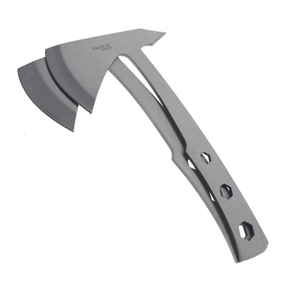 Tactical Master 2 Piece Axe Silver Set