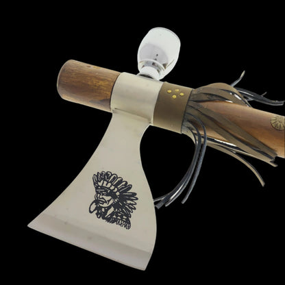 19" Tomahawk with pipe