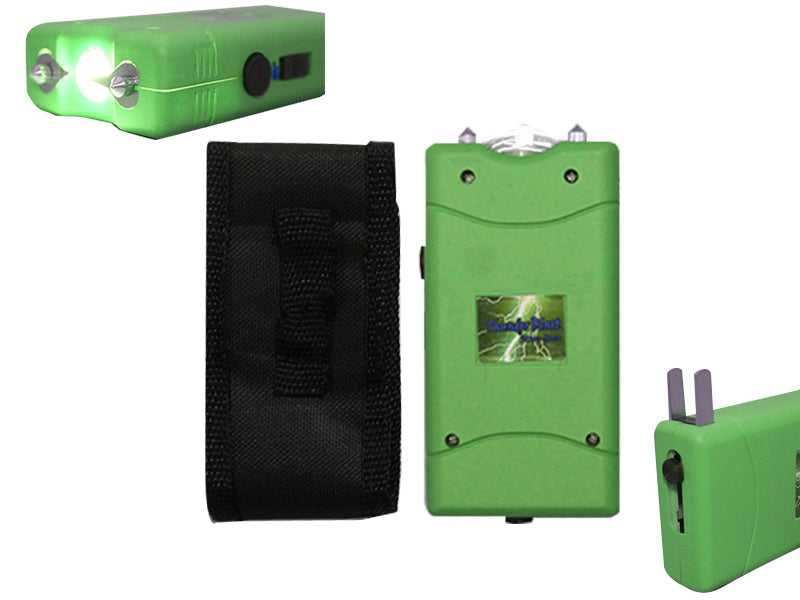 Shop Green Stun Gun with LED Flashlight in Bulk - Pacific Solution.