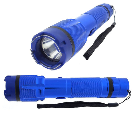 6.75" Blue Stun Gun with Led Light 3 Million Volt