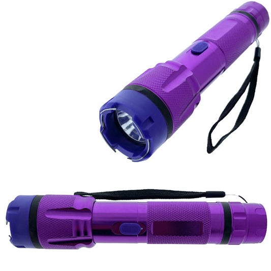 Wholesale Purple Stun Gun with Flashlight - Trusted Stun Guns Supplier