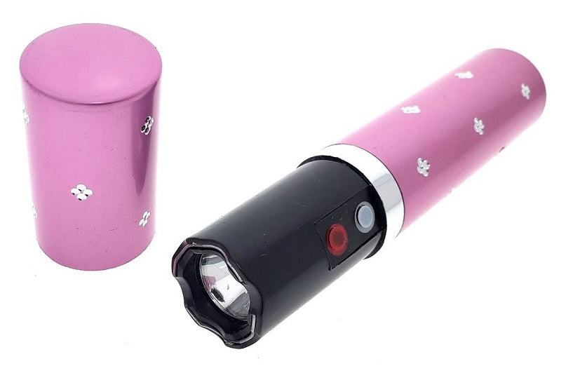 Wholesale Pink Lip Stick Stun-Gun w/ Flash Light | Buy in Bulk