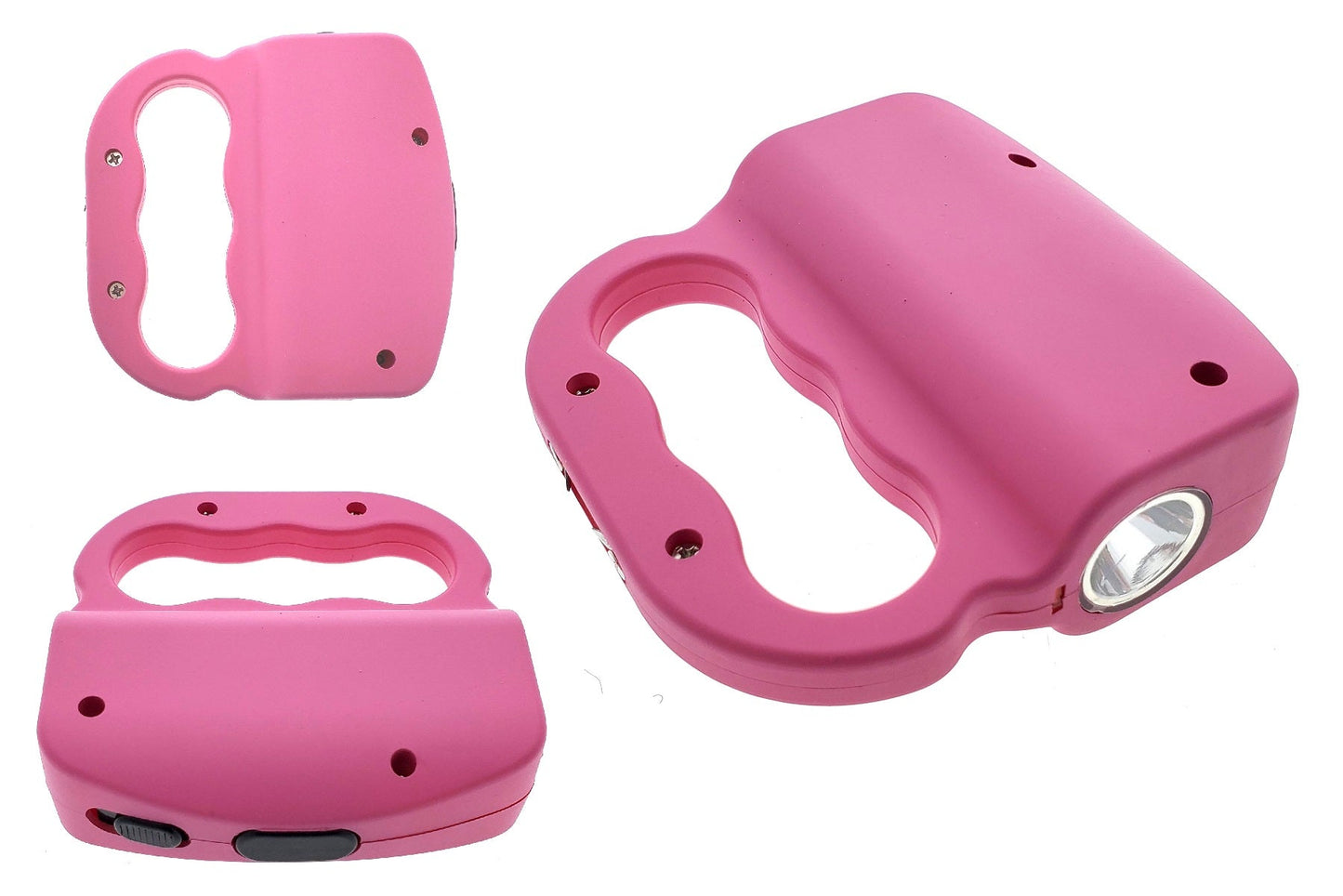 Thunder Blast 3" Pink Stun Gun with LED Light