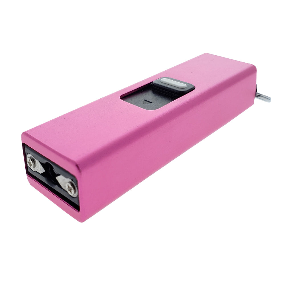 3 1/2" Pink Mini Stun Gun w/ Flashlight Pink