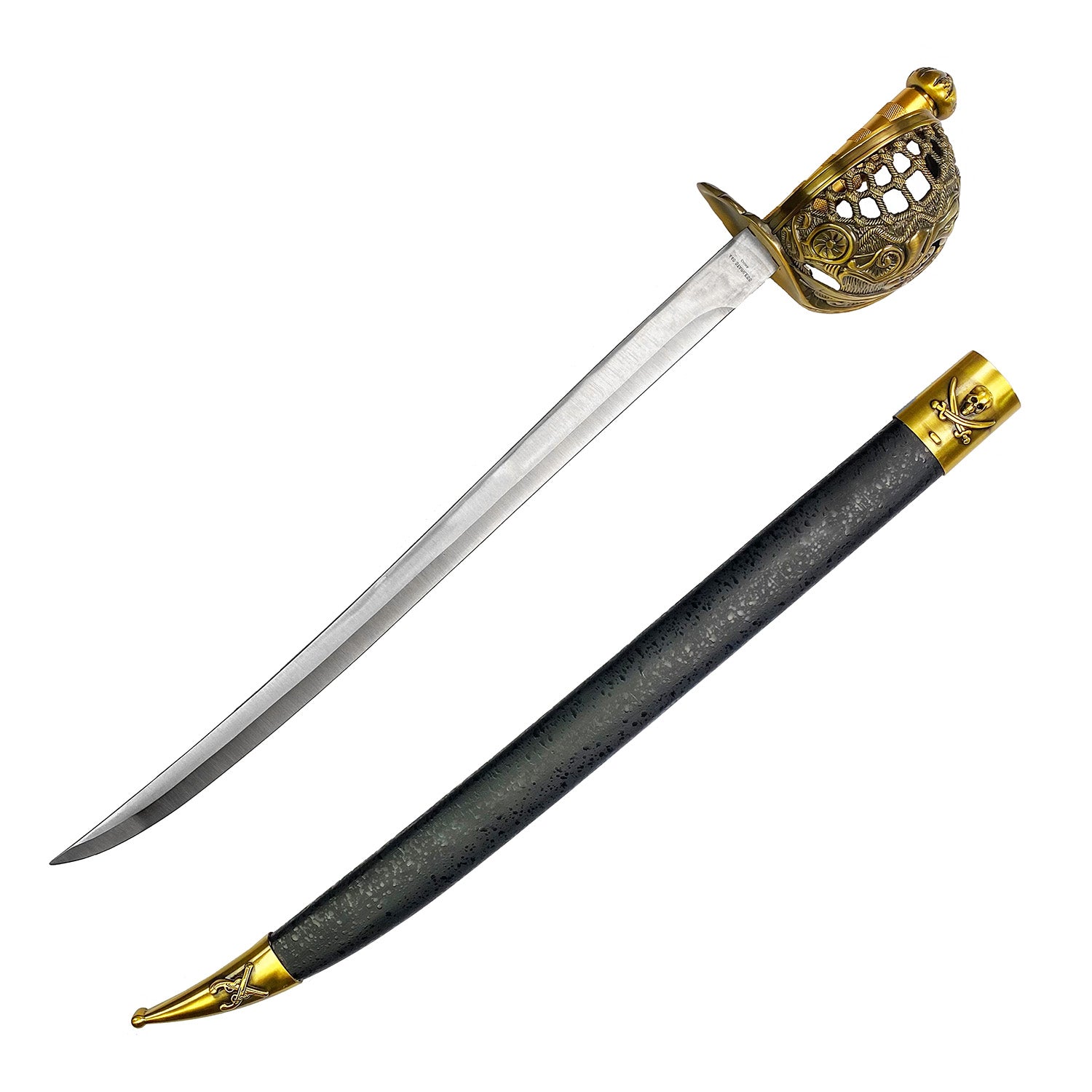 30" Pirate Sword-Mermaid hand guard