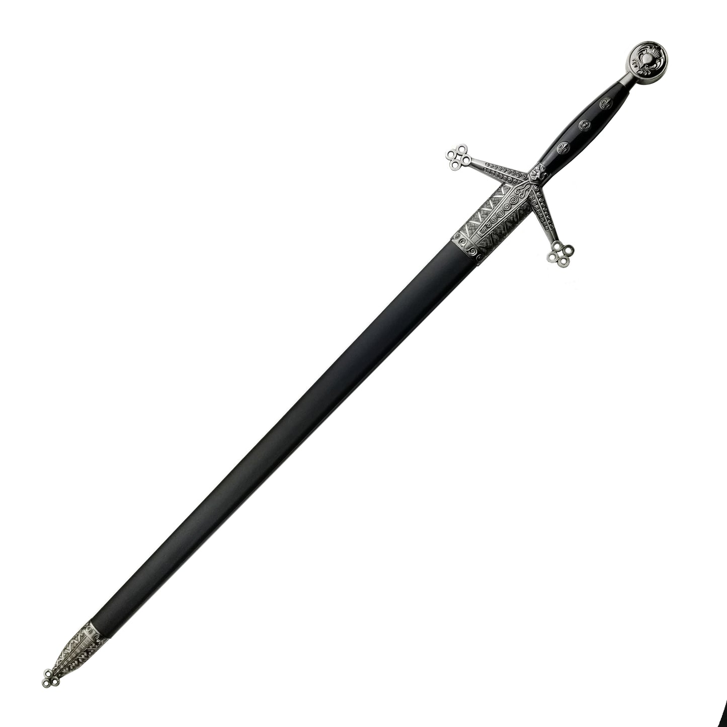 43 3/4" Claymore Sword with Scabbard