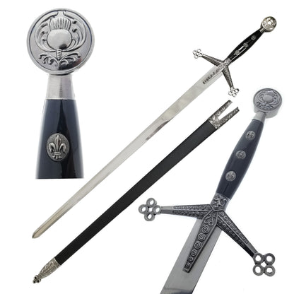Wholesale Claymore Sword with Scabbard - Medieval Swords
