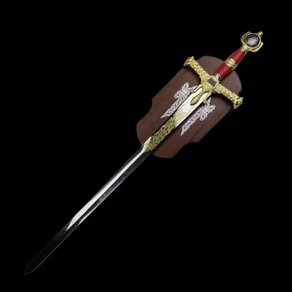 Wholesale Medieval Swords - 49" Red King Solomon Swords in Bulk