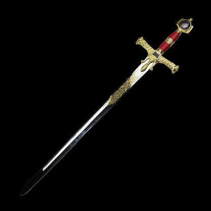 Wholesale Medieval Swords - 49" Red King Solomon Swords in Bulk
