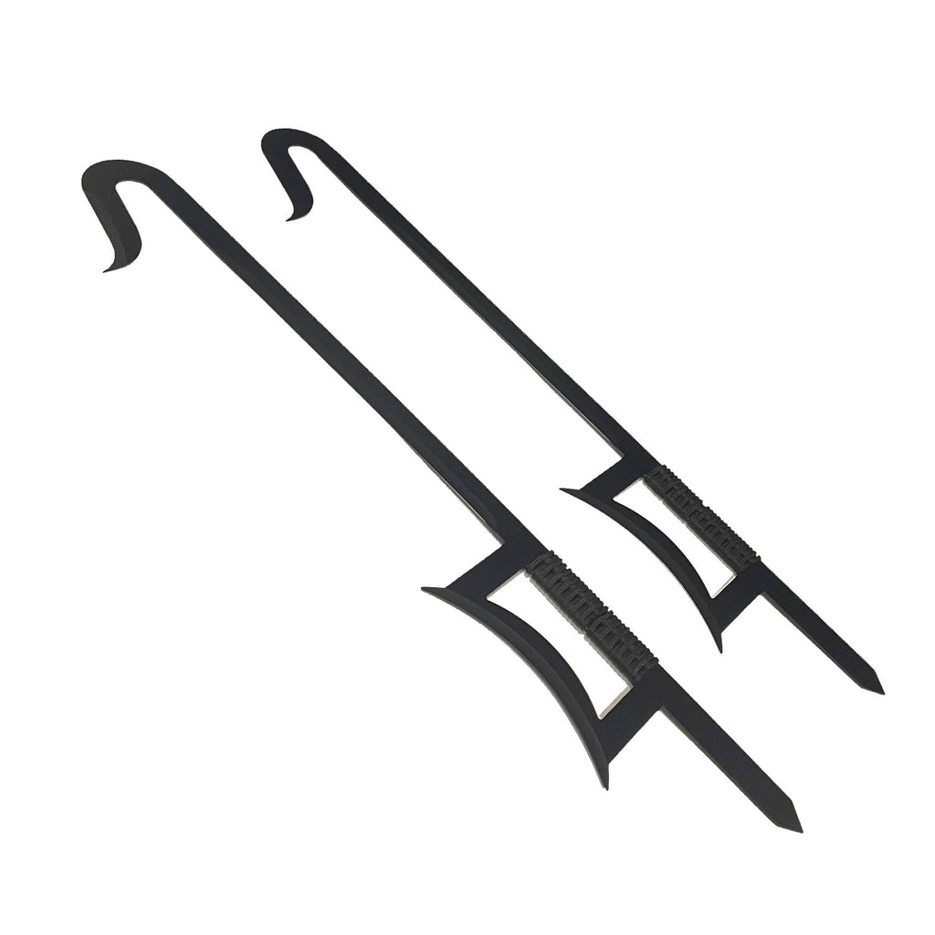 33" 2 Pcs Set Chinese Hook Sword
