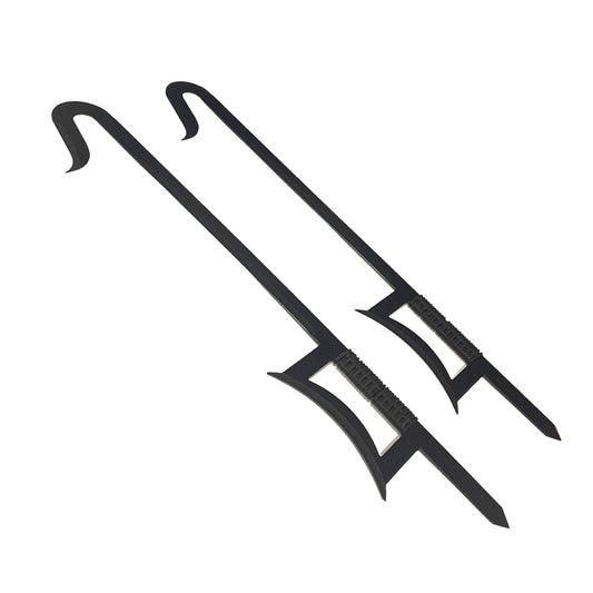 33" 2 Pcs Set Chinese Hook Sword