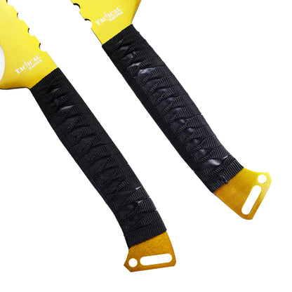 Tactical Master 27" Twin Tactical Machete Set (Gold)
