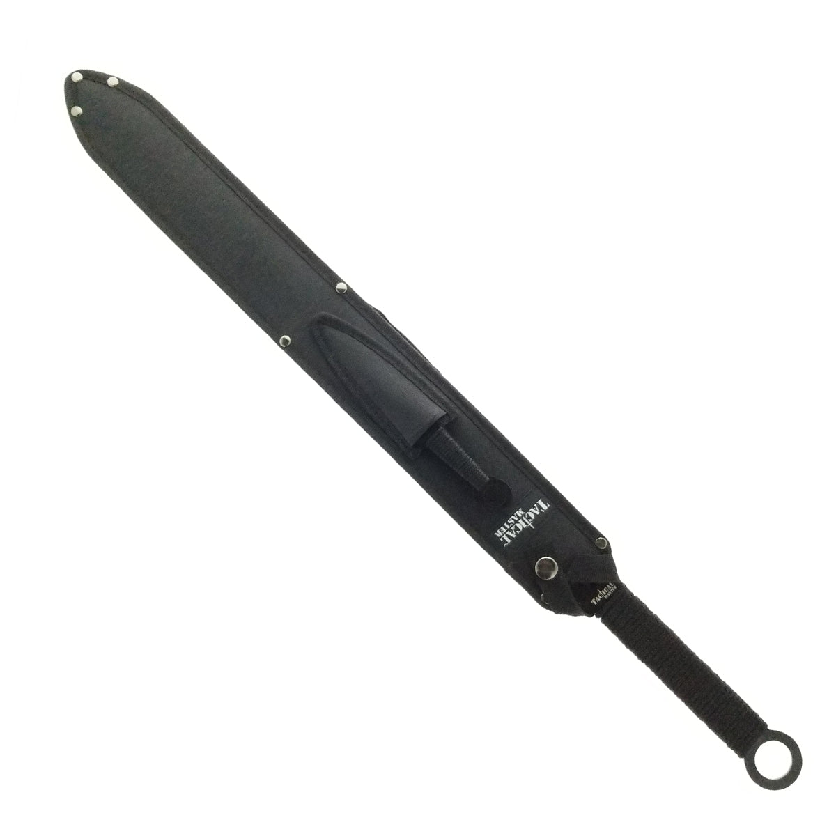 Tactical Master 27" Machete with 2 pcs 6" throwing knives