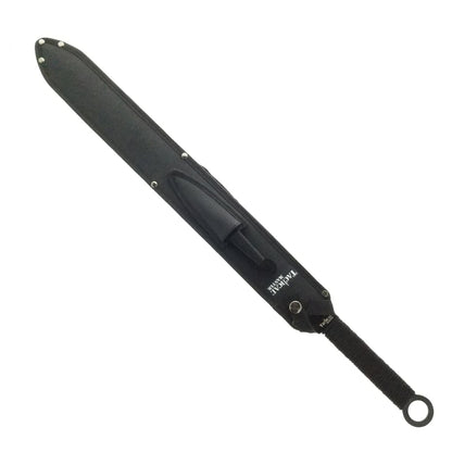 Tactical Master 27" Machete with 2 pcs 6" throwing knives