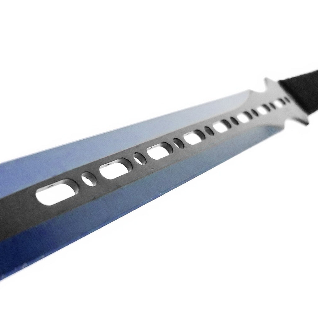 Tactical Master 27" Machete with 2 pcs 6" throwing knife