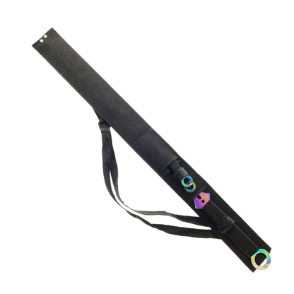 Tactical Master 27" Rainbow Machete with 2 pcs 6" throwing knife