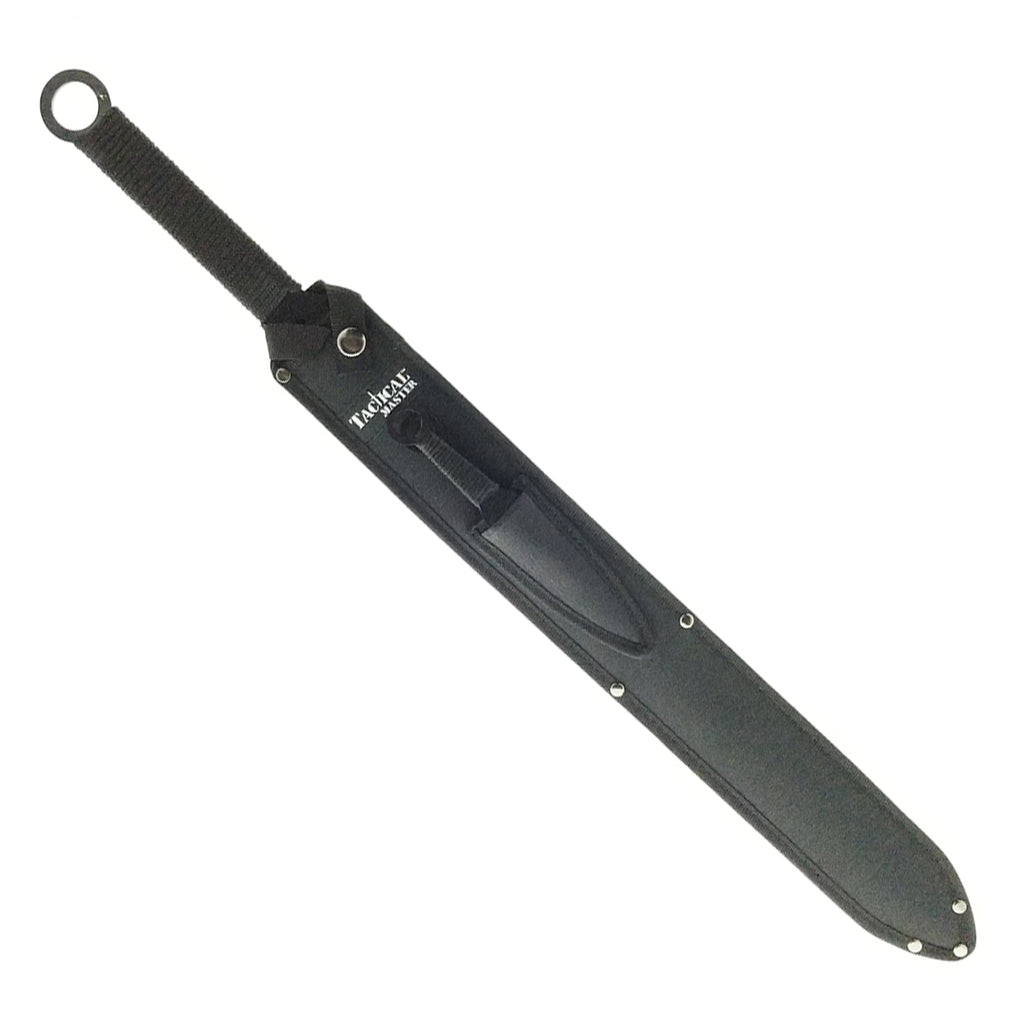 Tactical Master 27" Machete with 2 pcs 6" throwing knife