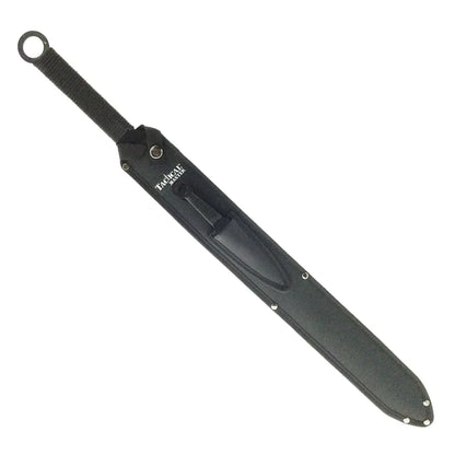 Tactical Master 27" Machete with 2 pcs 6" throwing knife