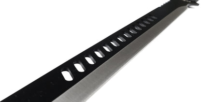 27" Tactical Master Machete w/ 6" throwing knife 2 PCS