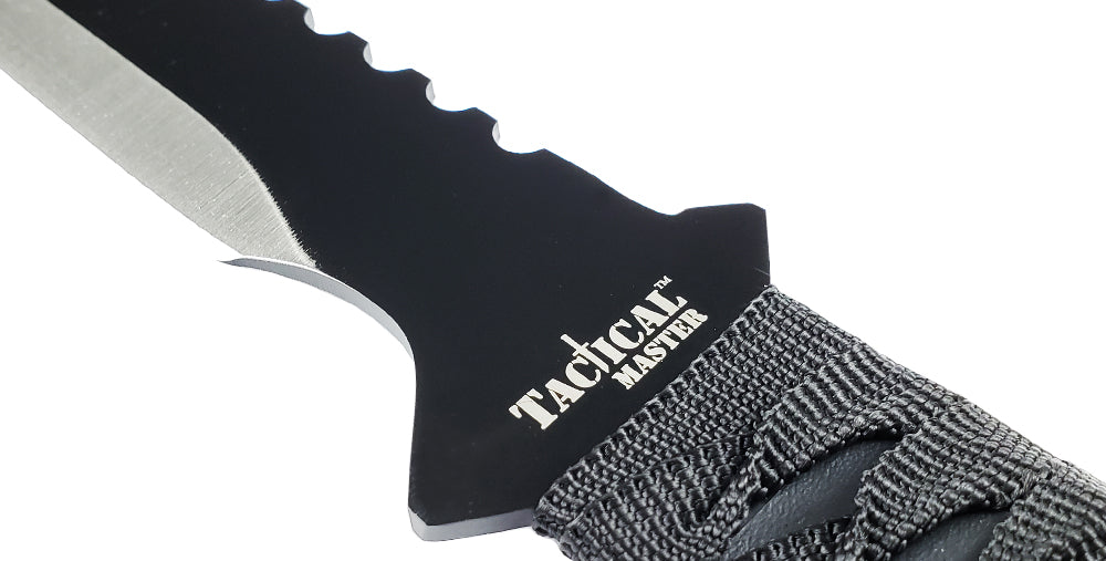 27" Tactical Master Machete w/ 6" throwing knife 2 PCS