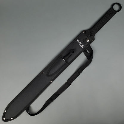 27" Tactical Master Machete w/ 6" throwing knife 2 PCS