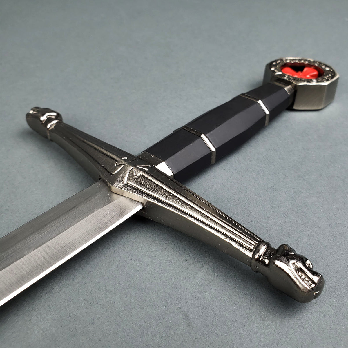 23 1/4" Templer Sword Black Scabbard